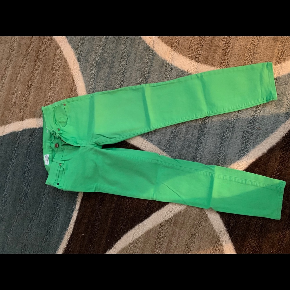 Gap green jeans